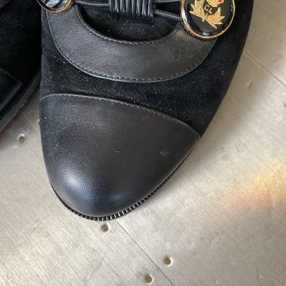 christian louboutin caval 85 boot suede bootie sz 38.5 preowned - Picture 6 of 11